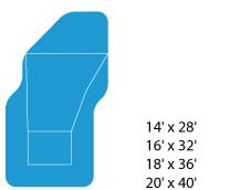 In-ground swimming pool model Kentucky