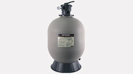 Swimming pool filter and pump