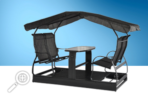 ST-LAURENT 4-seat swing