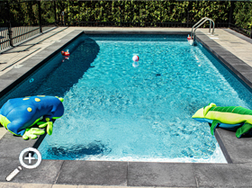 In-ground pool achievements by Piscines René Pitre
