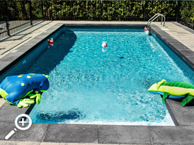 Réalisation d'une piscine creusée par Piscines René Pitre