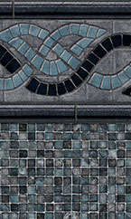 In-ground swimming pool liner Durago / Grey Mosaic