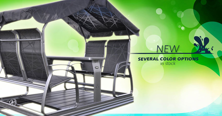 Savini 4 seater swing at $ 1149.99 by Piscines René Pitre