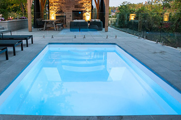 fiberglass inground pool