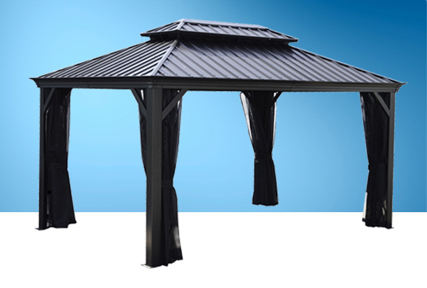 Toile Pour Gazebo 10x10, 10x12, 10x14 Et Autres