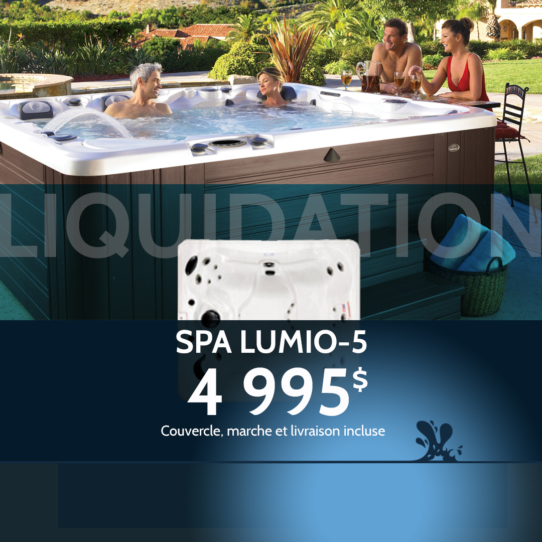 Spa extérieur Lumio-5 à partir de 4 995$