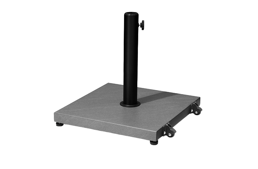 Base de parasol moderne avec roues