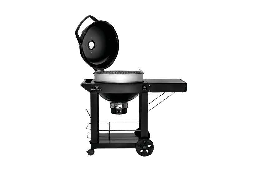 BBQ Napoleon Pro22K avec chariot au charbon noir