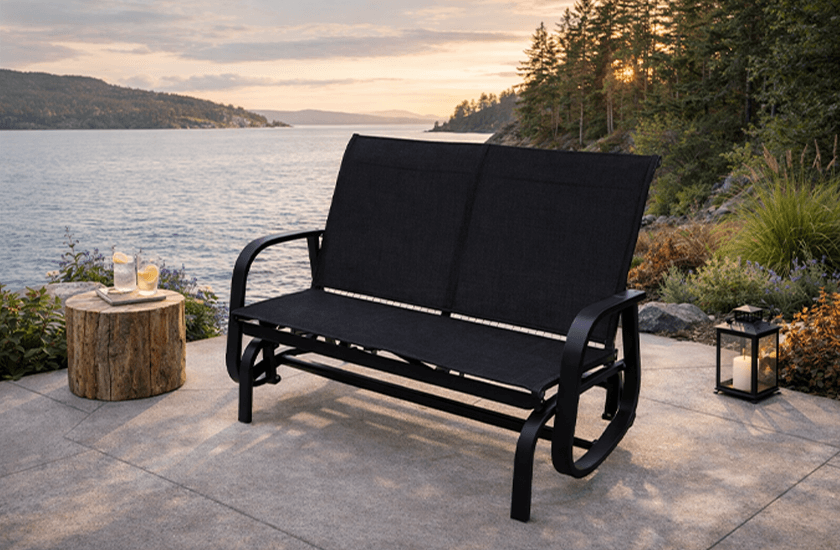 Bruxelle Rocking Loveseat