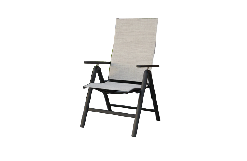 Chaise Megan en aluminium