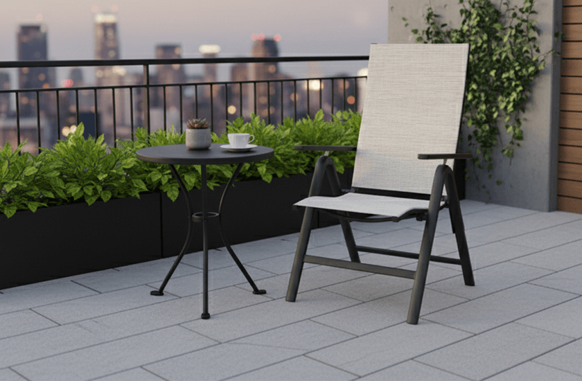 Megan Outdoor Aluminum Chair