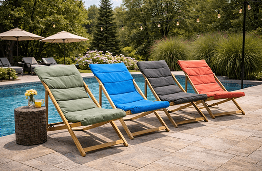 Chaise Transat en bois d’acacia