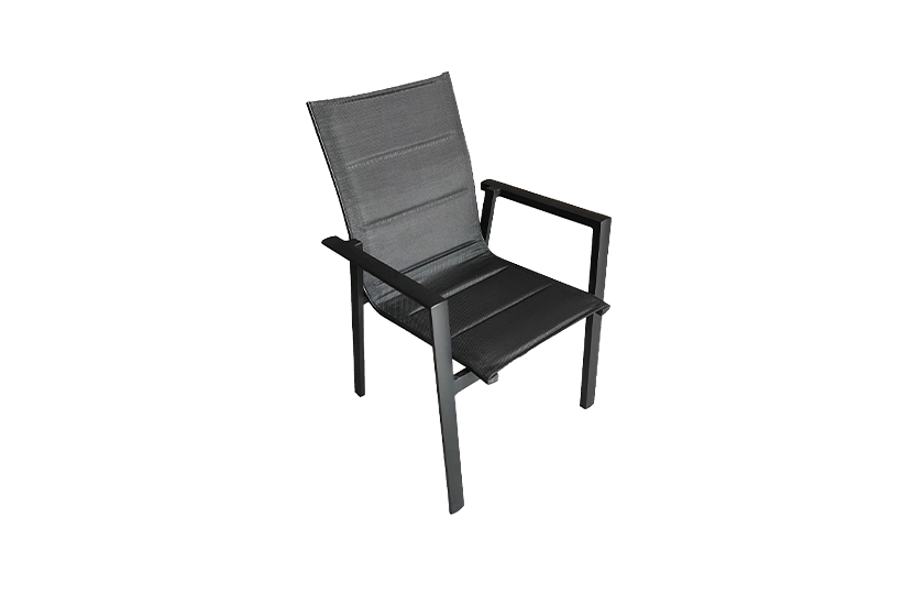 Chaise Guadeloupe à dossier bas - séchage rapide