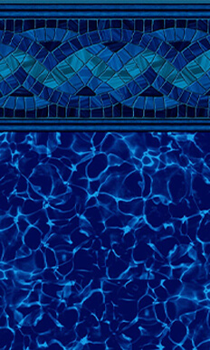 Toile de piscine Carnegie Cobalt Fusion