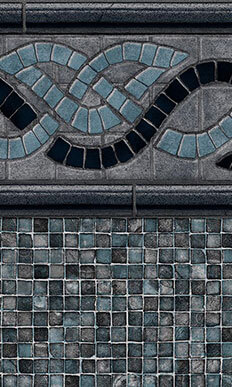 Toile de piscine Durago / Grey Mosaic