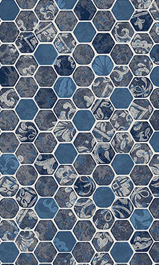 Toile de piscine  Esagono